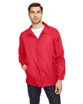 Team 365 TT75 Adult Zone Protect Coaches Jacket Front Thumbnail