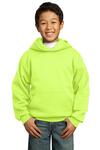 Port & Company PC90YH Youth Core Fleece Pullover Hooded Sweatshirt Front Thumbnail