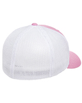 flexfit 6511 adult 6-panel trucker cap Back Thumbnail