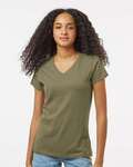 kastlfel k2011 women's recycledsoft™ v-neck t-shirt Side Thumbnail