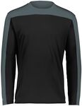 Holloway 223602 Youth Momentum Team Long Sleeve Tee Front Thumbnail