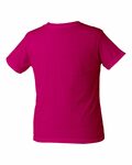 Tultex 0235TC Youth Fine Jersey T-Shirt Back Thumbnail