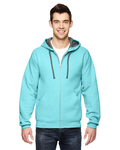 fruit of the loom sf73r adult 7.2 oz. sofspun® full-zip hooded sweatshirt Side Thumbnail
