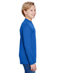 A4 NB3165 Youth Long Sleeve Cooling Performance Crew Shirt Side Thumbnail