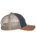 outdoor cap hpd615m structured tri-color mesh back trucker Side Thumbnail