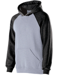 holloway 229279 youth cotton/poly fleece banner hoodie Front Thumbnail