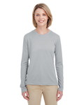 UltraClub 8622W Ladies' Cool & Dry Performance Long-Sleeve Top Front Thumbnail