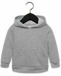Bella + Canvas 3719T Toddler Sponge Fleece Pullover Hooded Sweatshirt Front Thumbnail