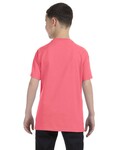 hanes 54500 youth authentic-t ® 100% cotton t-shirt Back Thumbnail