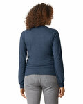 Gildan G674 Unisex Softstyle CVC Long Sleeve T-Shirt Back Thumbnail