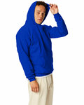 Hanes P170 Unisex Ecosmart® 50/50 Pullover Hooded Sweatshirt Side Thumbnail
