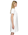 lat 3522 ladies' v-neck cover-up Side Thumbnail
