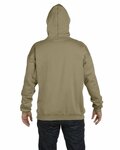 Hanes F170 Adult 9.7 oz. Ultimate Cotton® 90/10 Pullover Hooded Sweatshirt Back Thumbnail