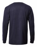 Tultex 291 Heavyweight Jersey Long Sleeve T-Shirt Back Thumbnail