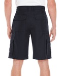 burnside b9803 men's microfiber cargo short Back Thumbnail