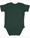 Rabbit Skins 4400 Infant Baby Rib Bodysuit Back Thumbnail