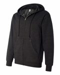 independent trading co. ss4500z midweight full-zip hooded sweatshirt Side Thumbnail