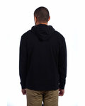 next level 9304 adult sueded french terry pullover sweatshirt Back Thumbnail