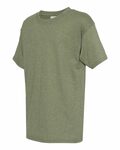 Hanes 5370 Youth EcoSmart ® 50/50 Cotton/Poly T-Shirt Side Thumbnail