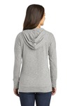 District DT665 Women's Medal Full-Zip Hoodie Back Thumbnail