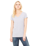 Bella + Canvas B6005 Ladies' Jersey Short-Sleeve V-Neck T-Shirt Front Thumbnail