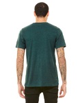 Bella + Canvas 3415C Unisex Triblend Short Sleeve V-Neck Te Back Thumbnail