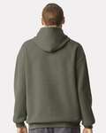 American Apparel RF498 Unisex ReFlex Fleece Pullover Hooded Sweatshirt Back Thumbnail