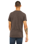 Bella + Canvas 3415C Unisex Triblend Short Sleeve V-Neck Te Back Thumbnail