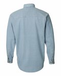 sierra pacific 3211 men's long sleeve denim Back Thumbnail