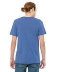 Bella + Canvas 3021 Men's Jersey Short Sleeve Pocket Tee Back Thumbnail