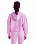 TriDri TD077 Ladies' Alice Half-Zip Hooded Sweatshirt Back Thumbnail