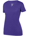 Augusta Sportswear 2902 Ladies Shadow Tonal Heather Training Tee Front Thumbnail