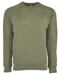 next level n9000 unisex laguna french terry raglan sweatshirt Front Thumbnail