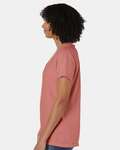 ComfortWash by Hanes GDH125 Ladies' V-Neck T-Shirt Side Thumbnail
