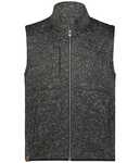 Holloway 223542 Alpine Sweater Fleece Vest Front Thumbnail