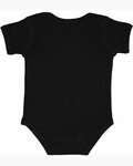 rabbit skins 4400 infant baby rib bodysuit Back Thumbnail