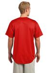 Sport-Tek ST220 PosiCharge ® Tough Mesh Full-Button Jersey Back Thumbnail