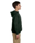 Jerzees 996Y NuBlend® Youth Hooded Sweatshirt Side Thumbnail