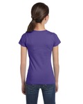 LAT 2616 Girls' Fine Jersey T-Shirt Back Thumbnail