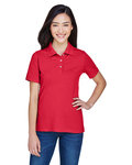 Harriton M265W Ladies' 5.6 oz. Easy Blend™ Polo Front Thumbnail