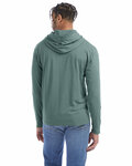 ComfortWash by Hanes GDH280 Unisex Jersey Hooded Sweatshirt Back Thumbnail