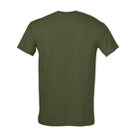 soffe 685m-3 adult soft spun cotton military tee 3-pack - made in the usa Back Thumbnail