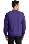 port & company pc78 core fleece crewneck sweatshirt Back Thumbnail