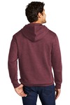 District DT6100 V.I.T. ™ Fleece Hoodie Back Thumbnail