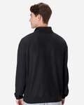 Hanes OG900 Men's Beefy® Sweats Premium Heavyweight Quarter-Zip Sweatshirt Back Thumbnail