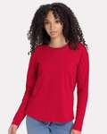 next level 3911nl ladies' relaxed long sleeve t-shirt Front Thumbnail