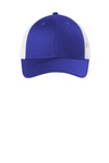 Port Authority C112LP Low-Profile Snapback Trucker Cap Front Thumbnail