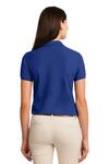 port authority l500 ladies silk touch™ polo Back Thumbnail