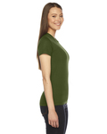 American Apparel 2102W Women's Fine Jersey T-Shirt Side Thumbnail