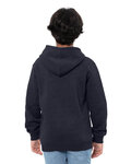 threadfast apparel t2000b epic youth fleece pullover hooded sweatshirt Back Thumbnail
